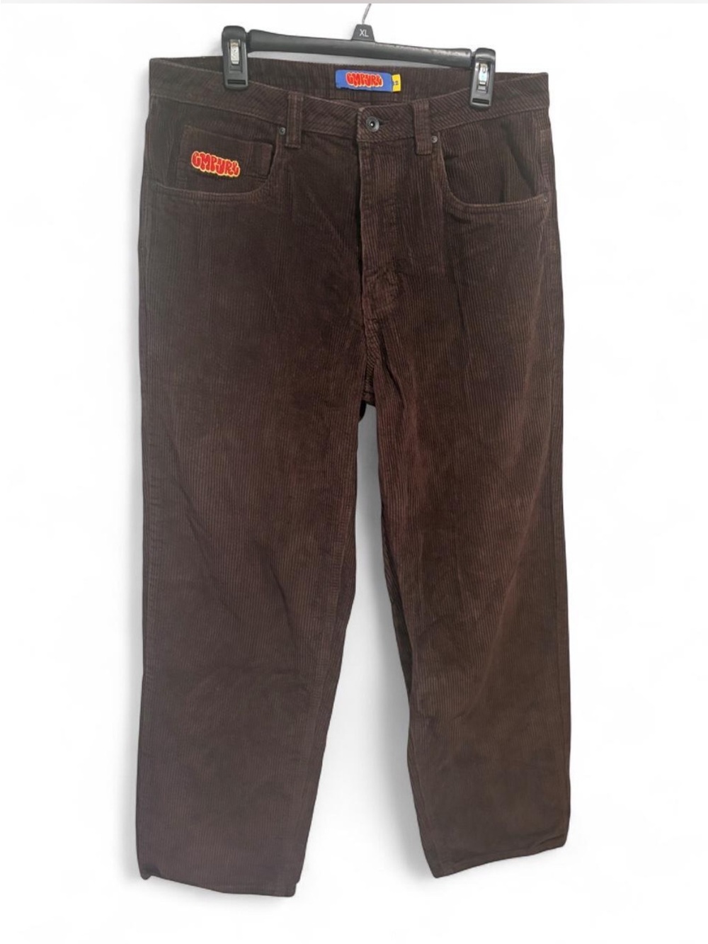 Empyre Men's Dark Brown Corduroy Pants